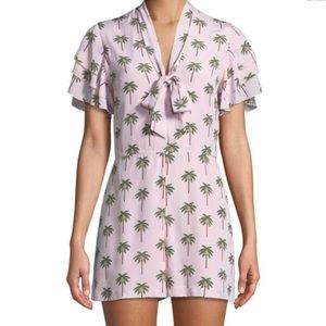 Alice and Olivia Palm Tree Romper